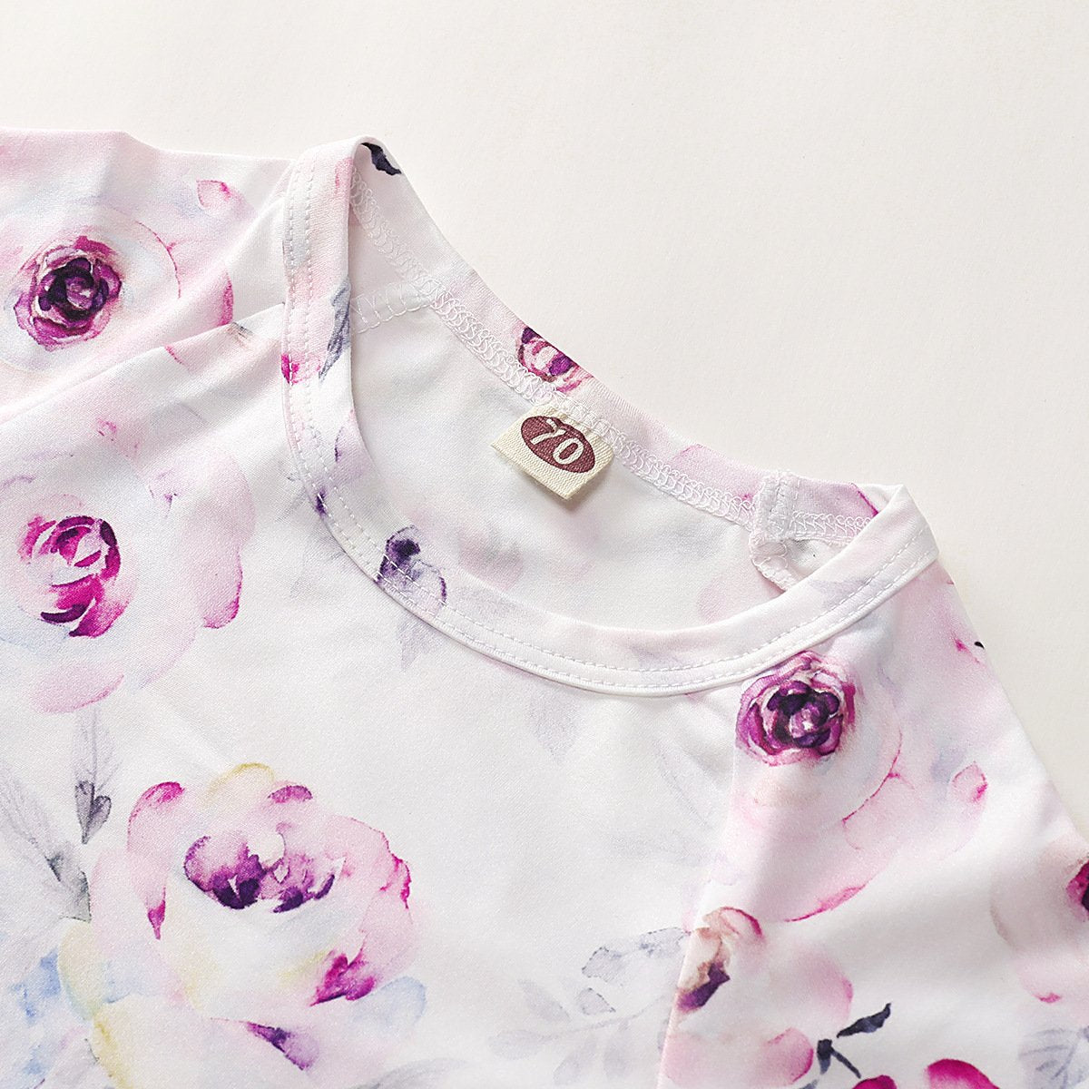 2PCS Lovely Floral Printed Baby Sleeping Bag