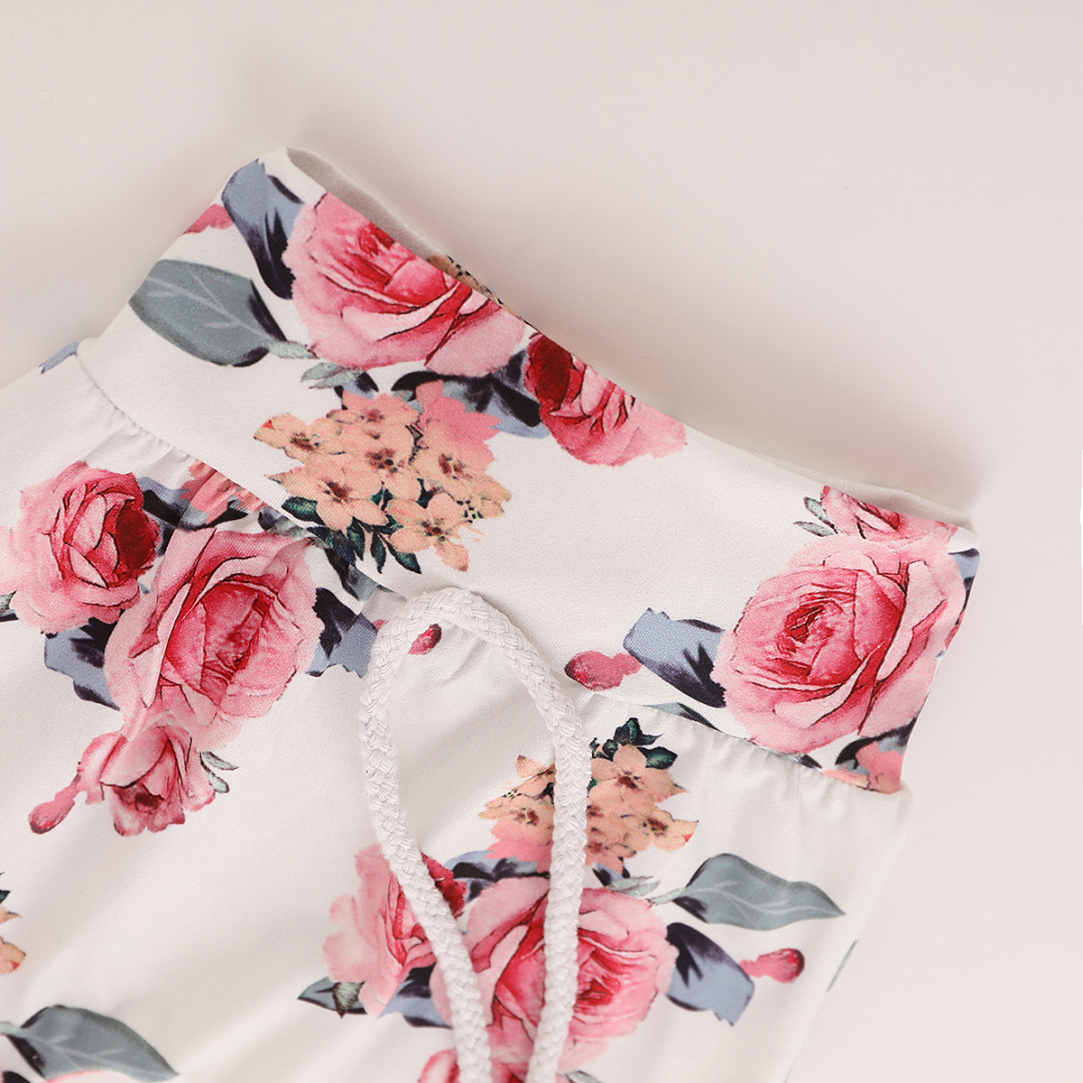 Floral Printed Hoodie Set