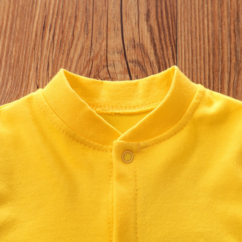 Baby Giraffe Pocket Design Jumpsuit